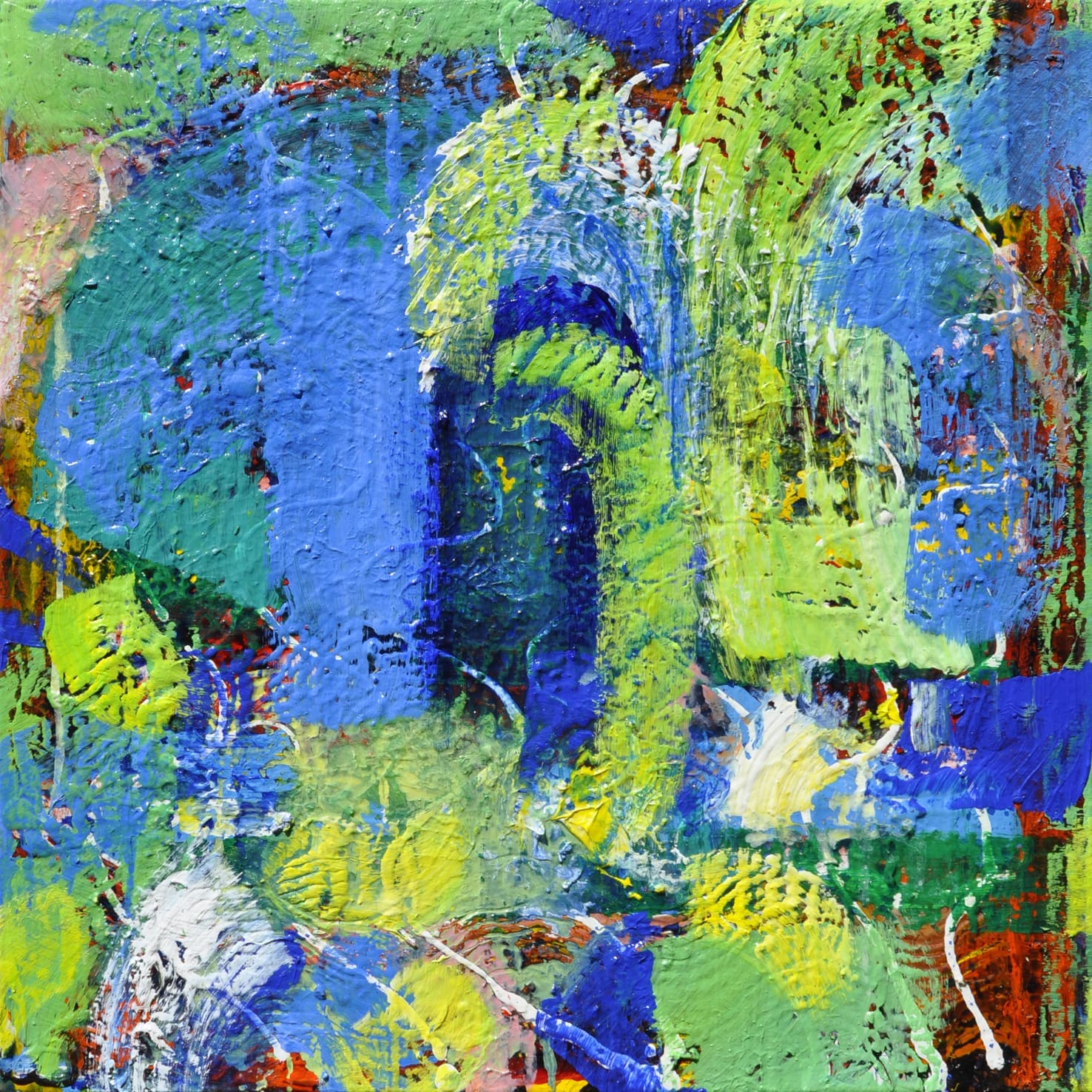 Palms | Oil on canvas | 60x60cms | $950